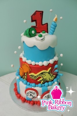 Seuss Birthday Cake on 1st Dr  Seuss Birthday Cake