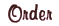 Order